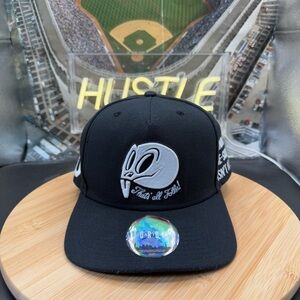 Air Jordan Black Space Jam That's All Folks! Jumpman Snap Back Cap